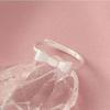 Elegant Women's Silver Bow Knot Open Ring - Fashionable, High-End, Light Luxury Jewelry
