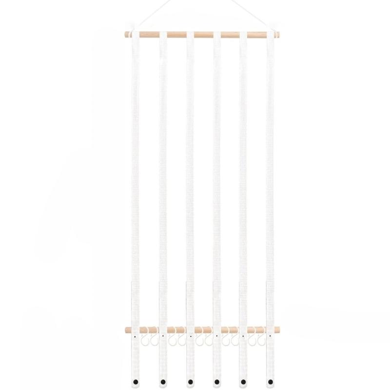 Dekorativer Prinzessinnenzimmer-Haarschmuckhalter Hält über 60 Schleifen Abnehmbares Banddesign Haarschmuck-Aufhänger