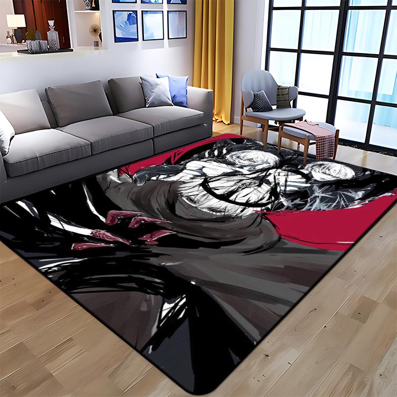 Anime Tokyo Ghoul Kunst Gedruckt Teppich für Wohnzimmer Große Fläche Teppich Weiche Matte E-sports Stuhl Teppiche Alfombra Geschenke Dropshopping