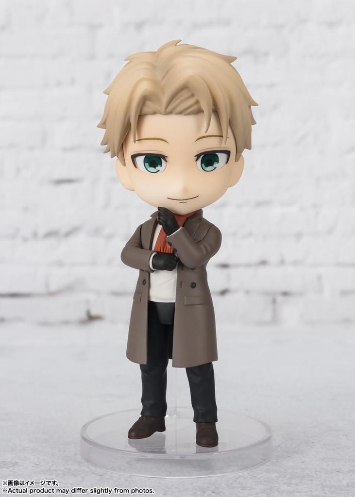 TAMASHII NATIONS Figuarts mini Lloyd Forger verze Přibližně 90 mm malá pohyblivá figurka - Divadelní SPY×FAMILY CODE White- PVC&ABS