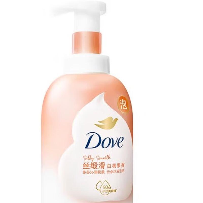 Dove White Peach Scented Shower Foam 400ml