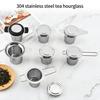 Tea Infuser with Handle Fine Mesh Reusable Anti-rust Household Tea Shop Handheld Tea Leaf  Strainer for Kitchen