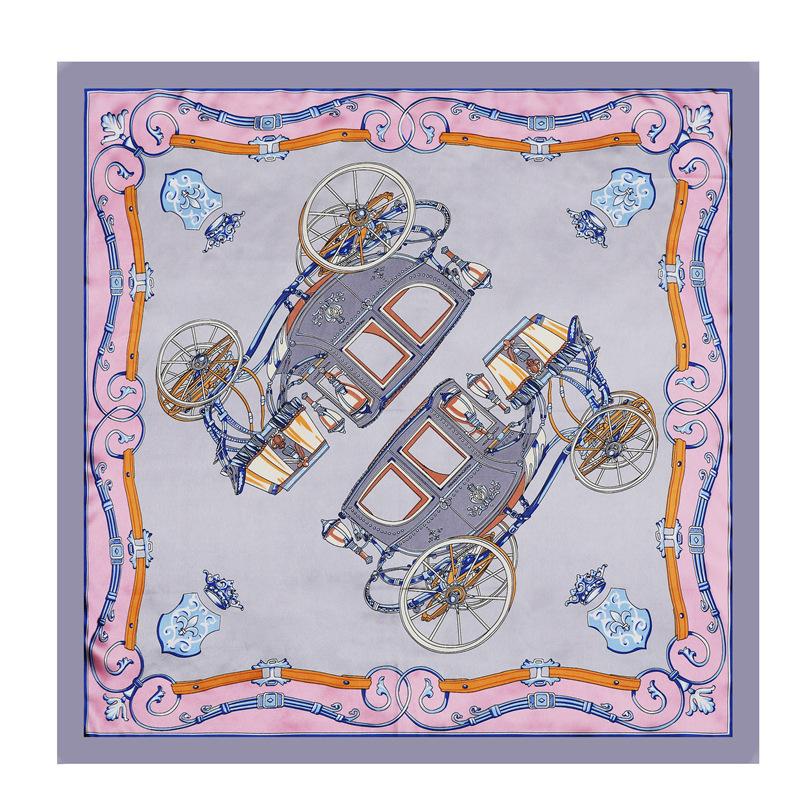 

90 * 90 см новый шелковый шарф женский весенне-летний декоративный шарф солнцезащитный дорожный платок осенне-зимний шарф тонкий выпуск 90*90cm