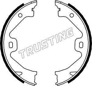 Trusting Brake Shoes Kit, Drum Brakes 092.307