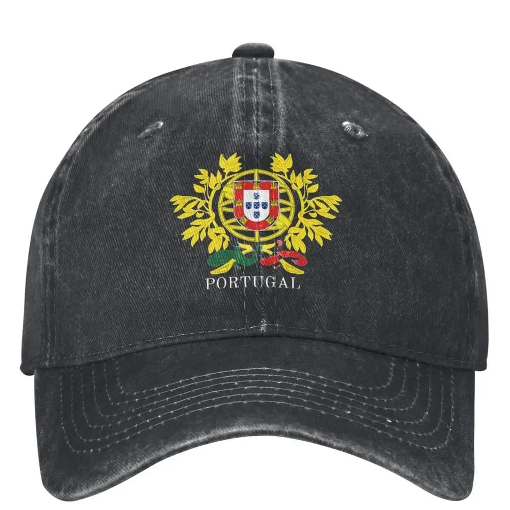 Portuguese Coat Of Arms Casual Baseball Cap Summer Portugal Flag Trucker Hat Hip Hop Hats Couple Women Baseball Caps