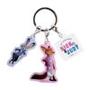 Tees Factory Disney Zootopia H55 X W36 X D3mm 3-Charm Keychain, 2/A, Dimensions (DN-5549163ZA)