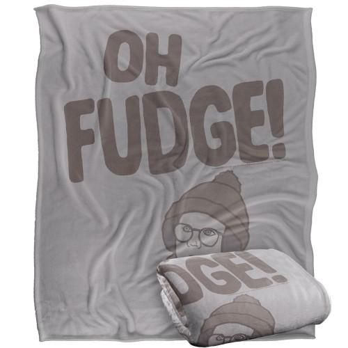 A Christmas Story Oh Fudge! Blanket