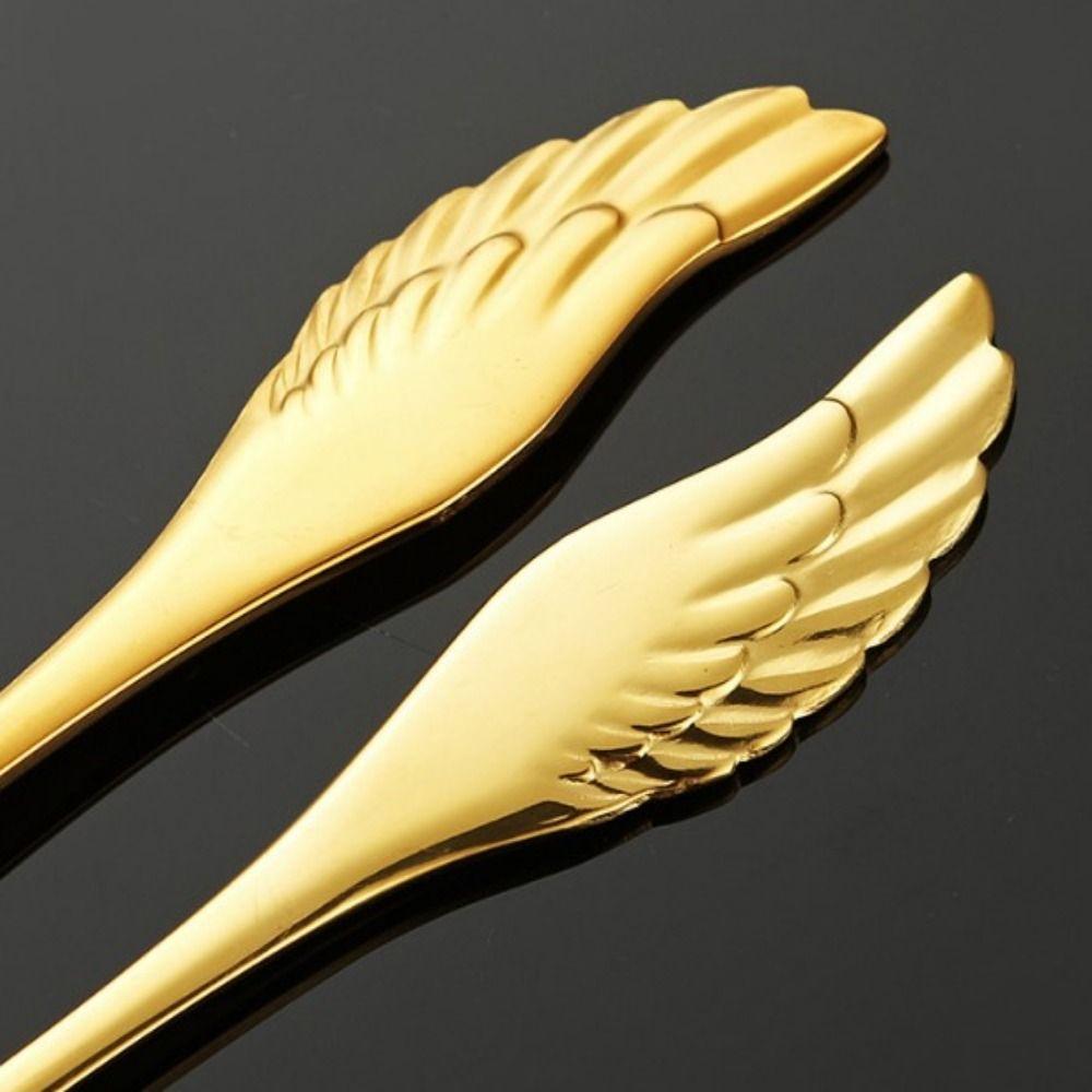 Elegant Swan Cutlery Set with  Forks Spoons Dessert Forks Spoons Cutlery Holder Racks  Restaurant