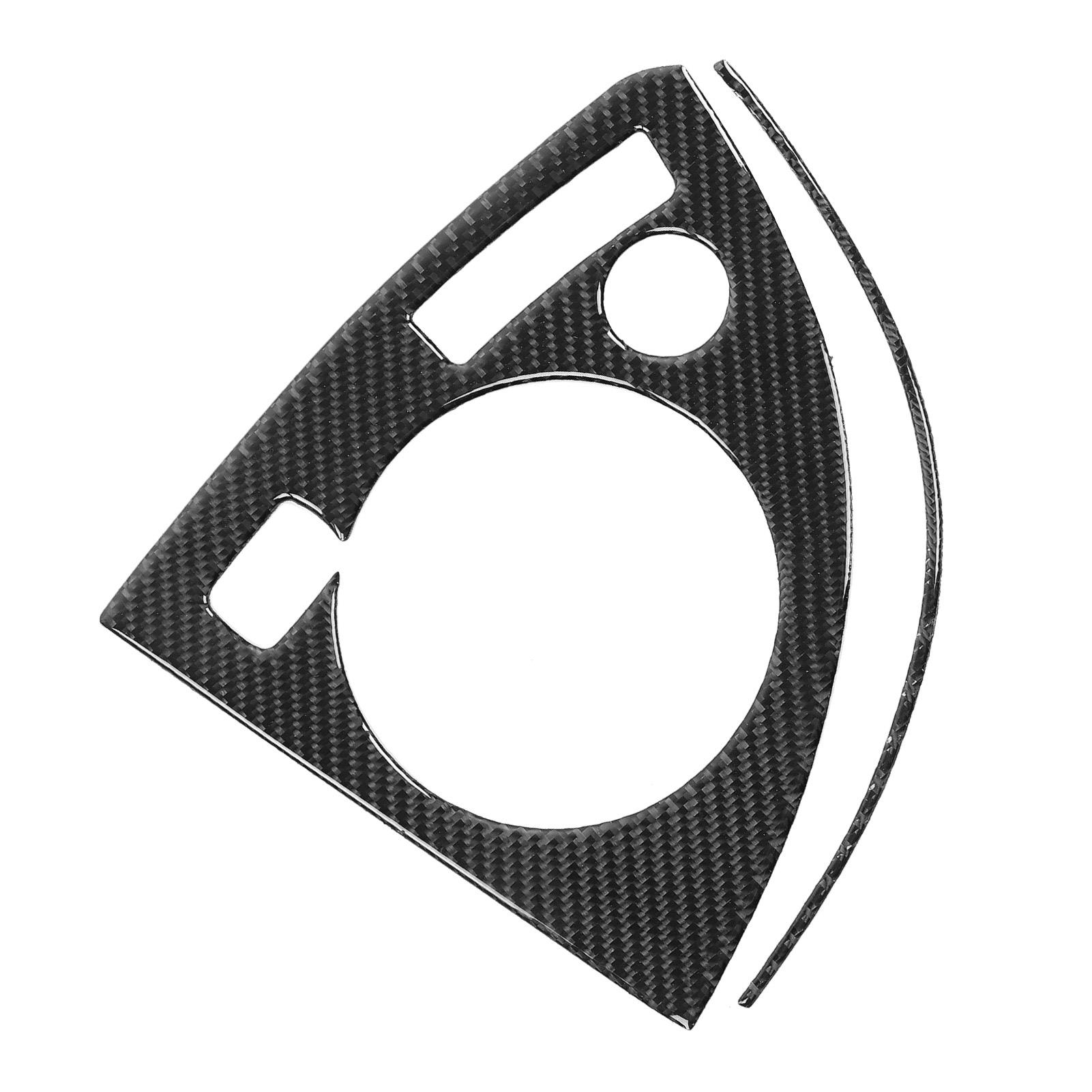 

2Pcs Gear Panel Cover Sticker Shift Gearbox Carbon Fiber Trim Fit for Prius 20122015 LHD