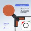 Mobile Phone Holder 360-Degree Rotation Magnetic Car Mount Clip-on Phone Mount Ultra-Stable Shock Absorbing Phone Stand for Safe Driving
