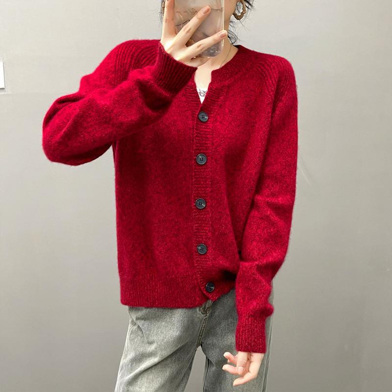 Qinghe 100% Pure Cashmere Women's Sweater - Ultra Soft Luxury Winter Pullover