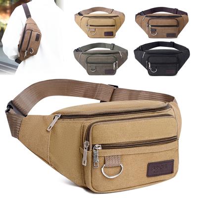 Outdoor Lightweight Sports Chest Bag Oxford Durable Stall Business Cashier Pocket Joker Travel Shoulder Crossbody Bag.