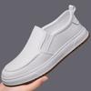 Luxury Novelty Designer New Men's White Patchwork Leather Shoes Male Wedding Dress Prom Homecoming Oxford Footwear Size 38-44