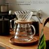 Juego de Hervidor de Café de Vidrio para Goteo Sichun Cloud y Dripper V60