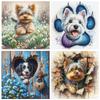 Animal Full 11CT DIY Stamped Printed Cross-Stitch Kits 15.75x15.75in Cross Stitch Art and Crafts Kits for Adults Home Decor