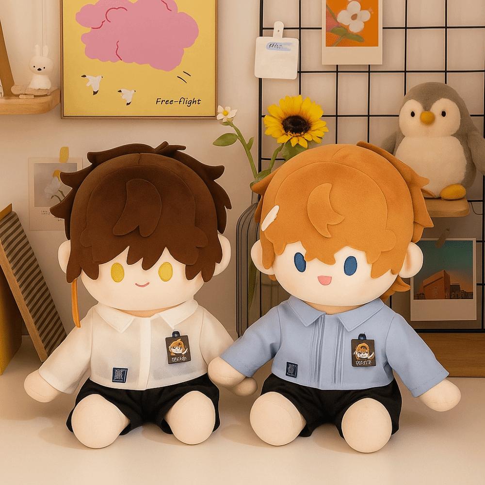 Lovely Design Plush Doll Clothes Soft Texture French Retro Style Doll Clothes  20cm Size Doll