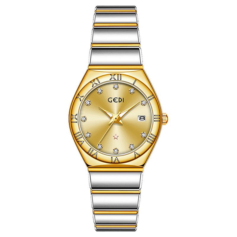 Light Luxury High-End Women'S Watch, Small And Exquisite Quartz Watch, Niche High-Value Calendar Watch