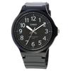 MW-240-1BV Quartz Unisex Watch Black/White