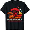 Maasai Mara Africa Safari Animals Kenya Serengeti Travel T-Shirt