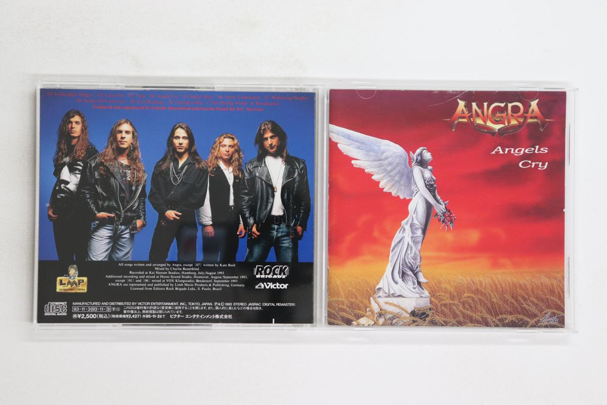 

CD ANGRA - Angels Cry VICP5314 VICTOR 1993 Japan Metal Used