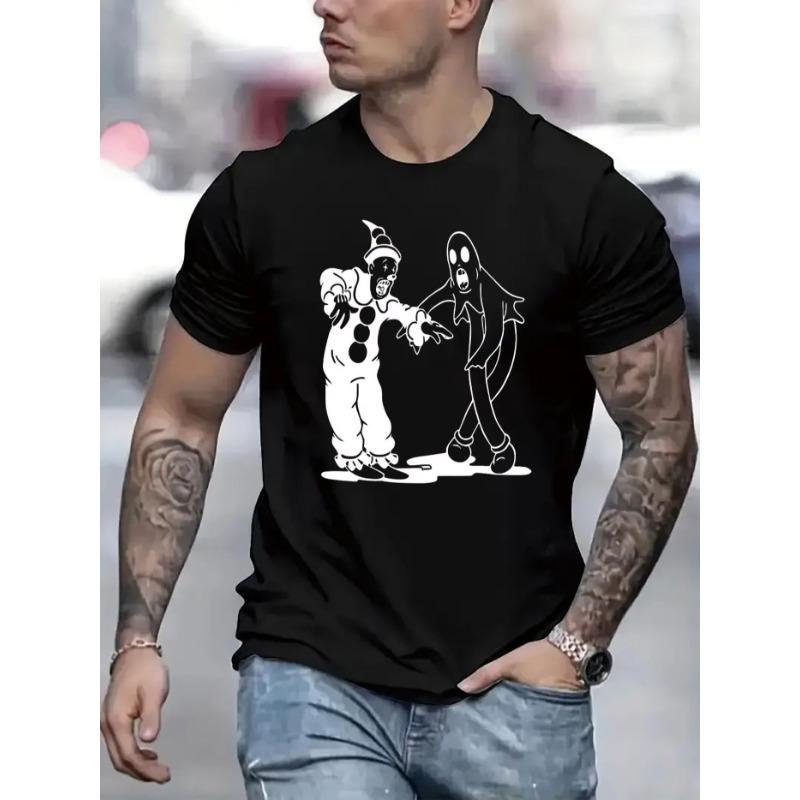 European Size Mens TShirt Comfortable Crew Neck Casual Cotton ShortSleeves Soft Breathable Top Menswear Tshirt Summer Spring Streetwear Cotton Fabric