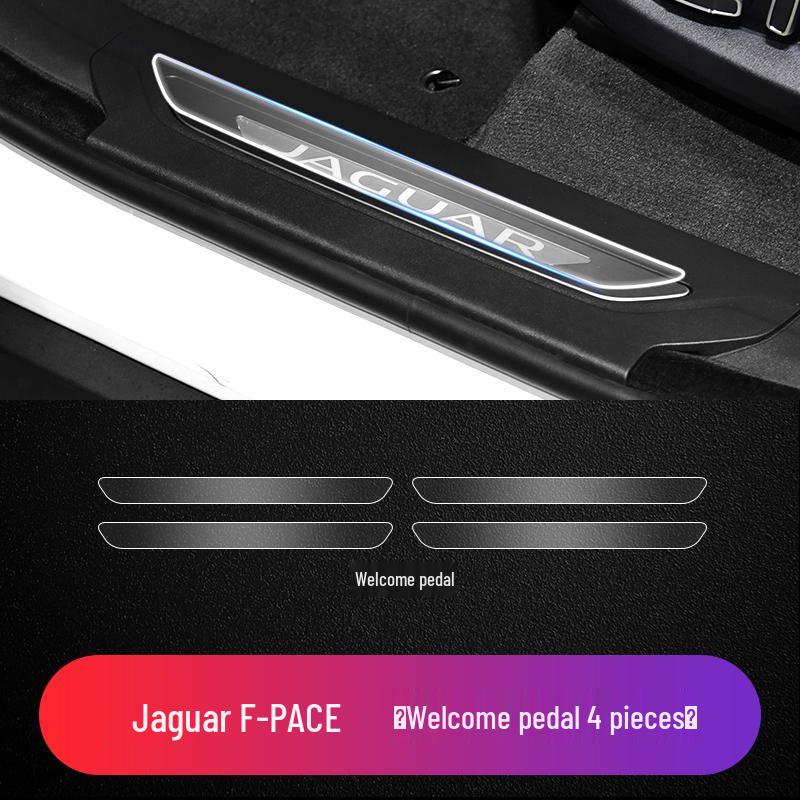 Jaguar XEL, XFL, F-PACE, I-PACE Sill Protector TPU Film