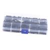 250PCS Nylon M3 Hex Column Male Standoff Spacer Screw Nut Assortment Kit (M3 Male Standoff A)