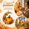 Colorful 2D Acrylic Pumpkin Moon for Window Hanging Decor