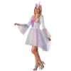 Kostium na imprezę Halloweenową dla dziewczynek My Little Pony Jednorożec Tęczowa Sukienka Strój Cosplay