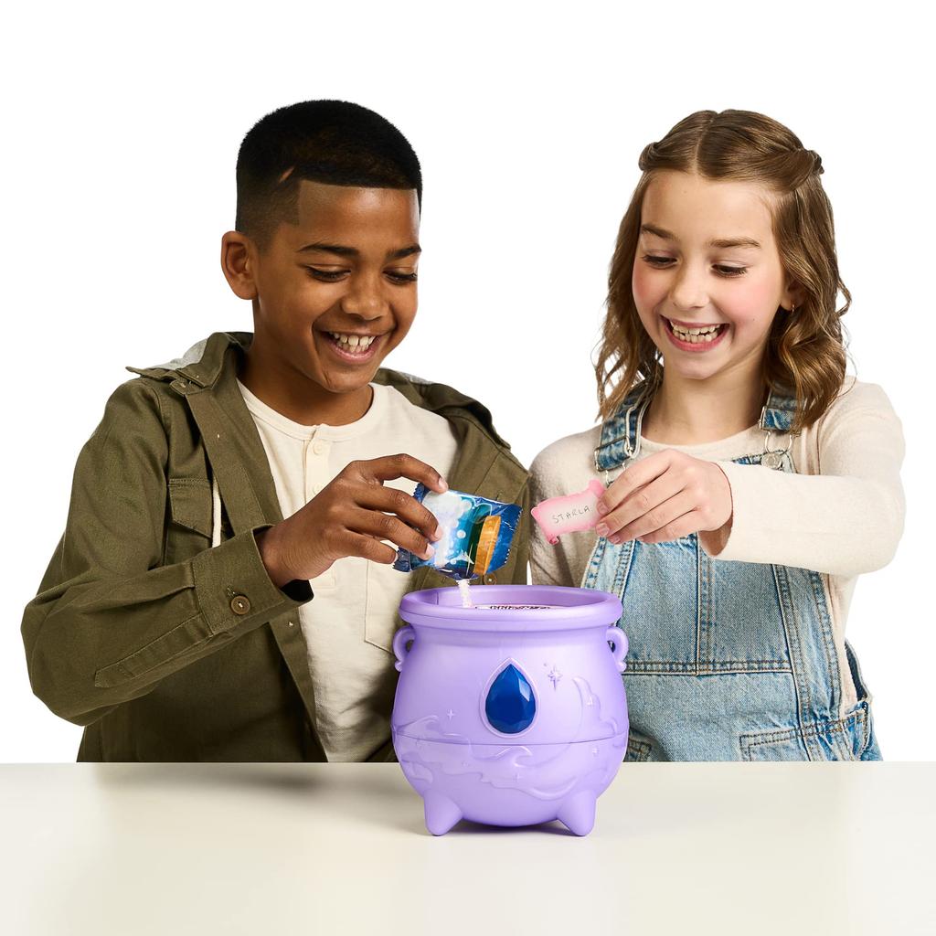 Magic Mixies Cauldron Plush Color Surprise Magic Toy,