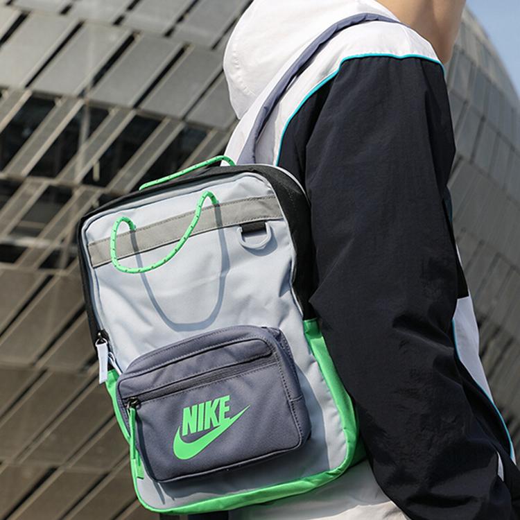 New Nike Polyester Handbag, Backpack, Kids' Bag Regular Unisex Light Blue Haze Blue BA5927-407