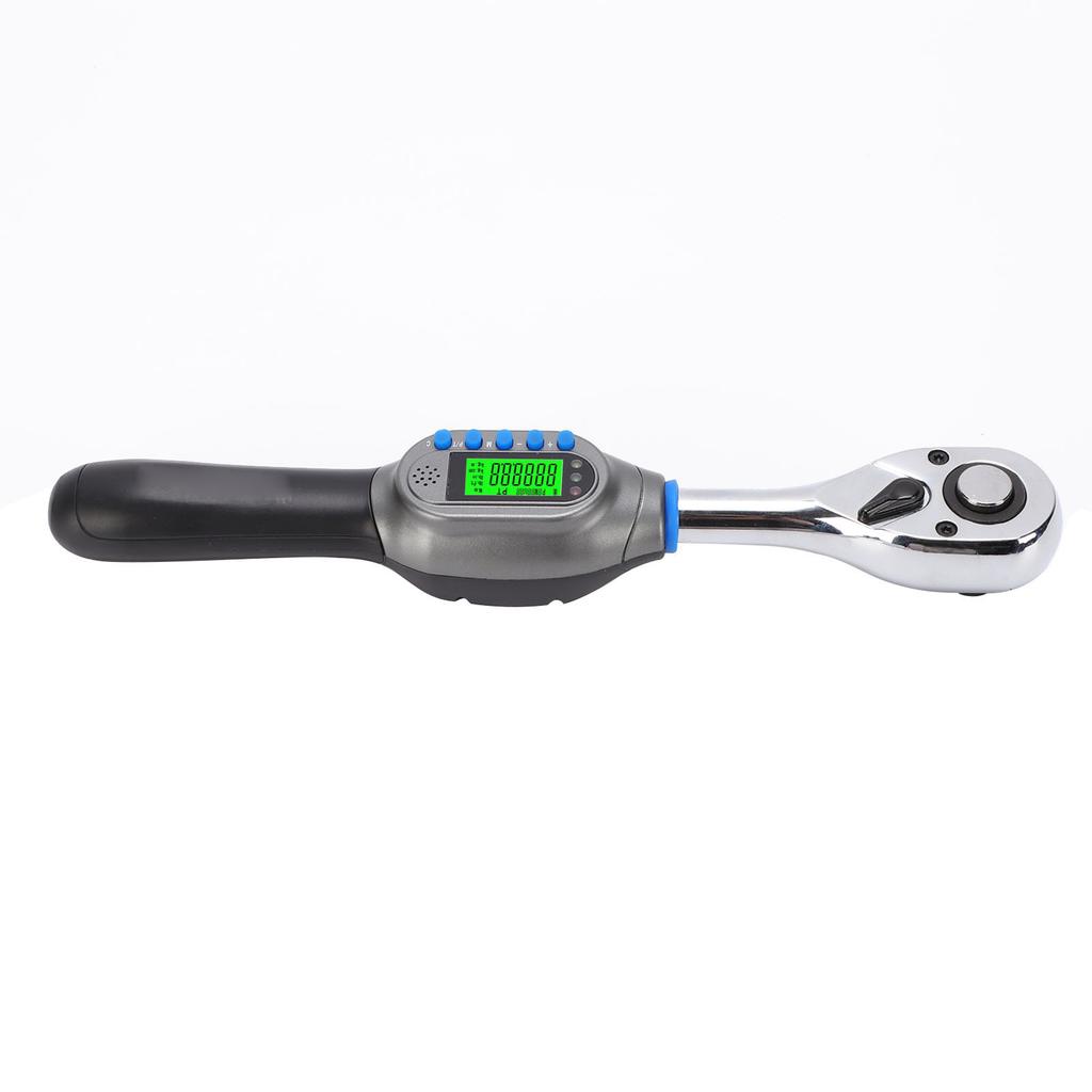 Digital Torque Wrench 1 2in 5 100N.m Electric with Sound Light Reminder + 2percent Accuracy 5 Units 2 Modes 10 Sets