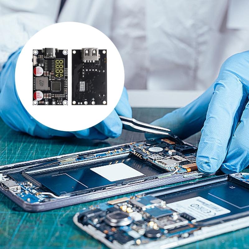 45W 2-6S Fast Charging Mobile Power Module Quick Charging Circuit Board Support Battery Type C Motherboard Voltage