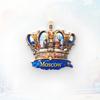 Moscow Crown & Storybook Castle Fridge Magnet Stickers Russian Travel Souvenir Home Decor Unique Literary Gift