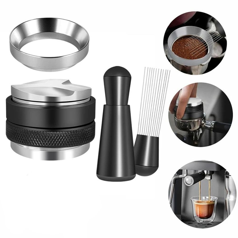 Stainless Steel Base Espresso Accessories Kit 51/53/58 MM Coffee Distributor  Espresso Making