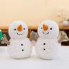 Snowman Plush Doll Hat Scarf Cartoon Bedroom Decoration Christmas Gifts Ornament