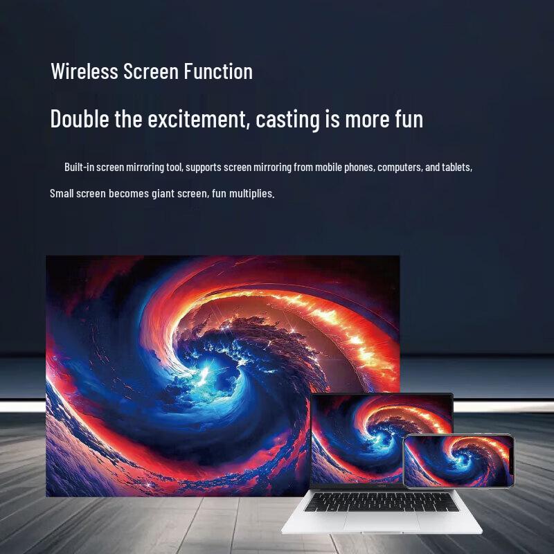Kadenlan D435ST HD Short Throw DLP Laser Projector