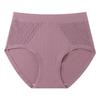 High-Waisted Cotton Briefs for Middle-Aged and Elderly Women - Comfortable, Breathable, Plus Size.