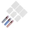 Silicone Brush for Ombre Nail Art Portable Chrome Applicator Chrome Nail Powder Applicator Stamping Plates for Nail