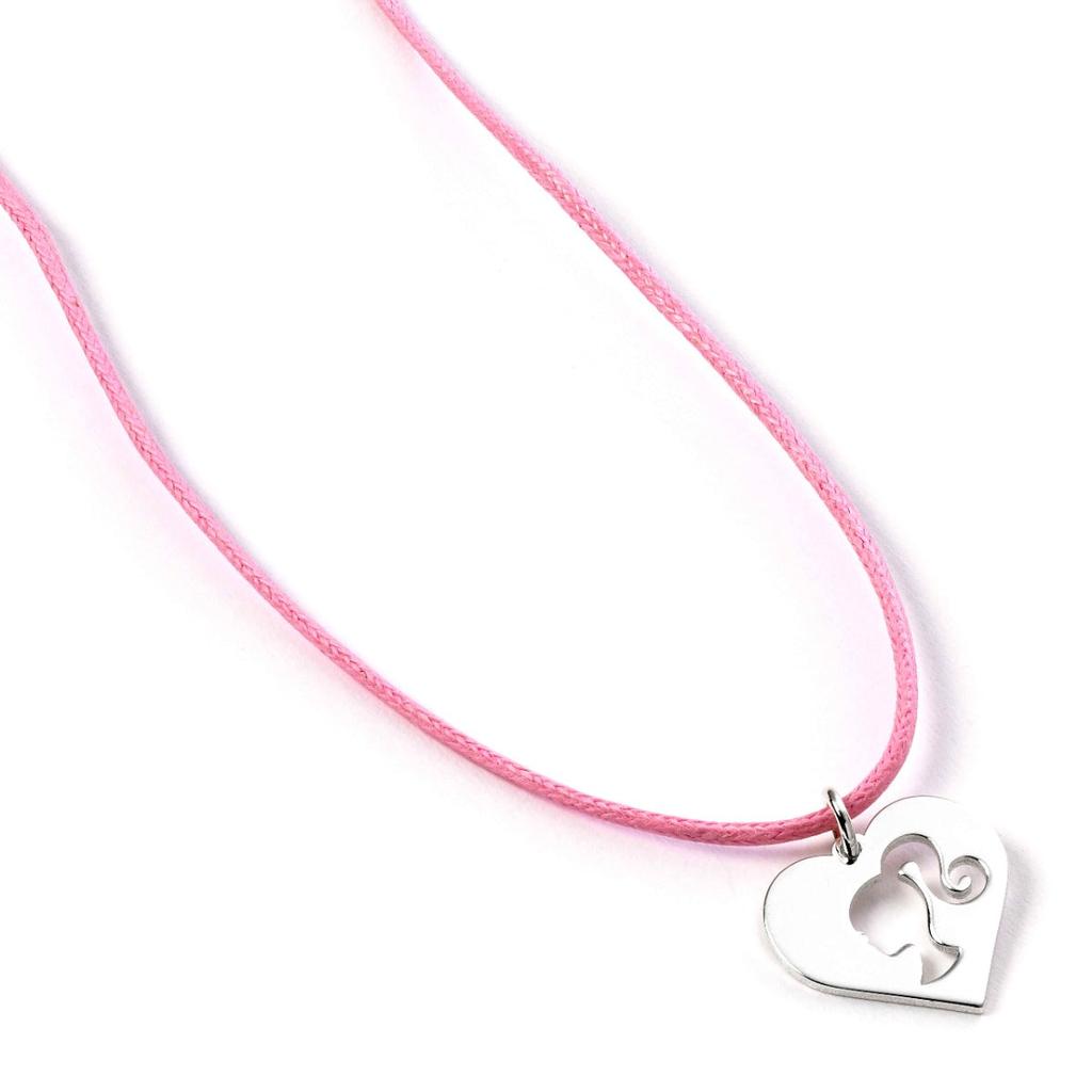 barbie Sterling Silver Heart Necklace