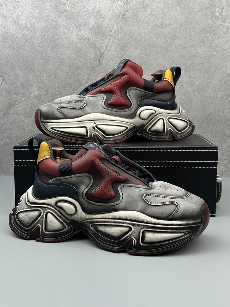 

Мужская обувь для тенниса, хип-хоп, панк, скейтбординга, модная мужская спортивная обувь, спортивная повседневная обувь на толстой подошве, Zapatillas 38