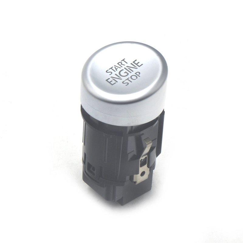 One-Button Car Start Stop Engine Switch Button For VW Golf Sportsvan 2014- Model Numbers 51D959839 517959839