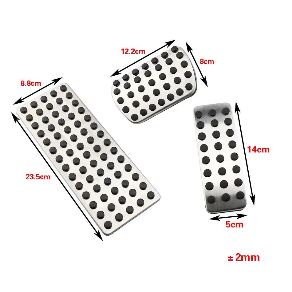 Car Pedals Cover Gas Brake Pedal for Mercedes Benz A B CLA GLA ML GL R Class W246 W251 W245 W164 W166 W176 X164 X166 C177 X156