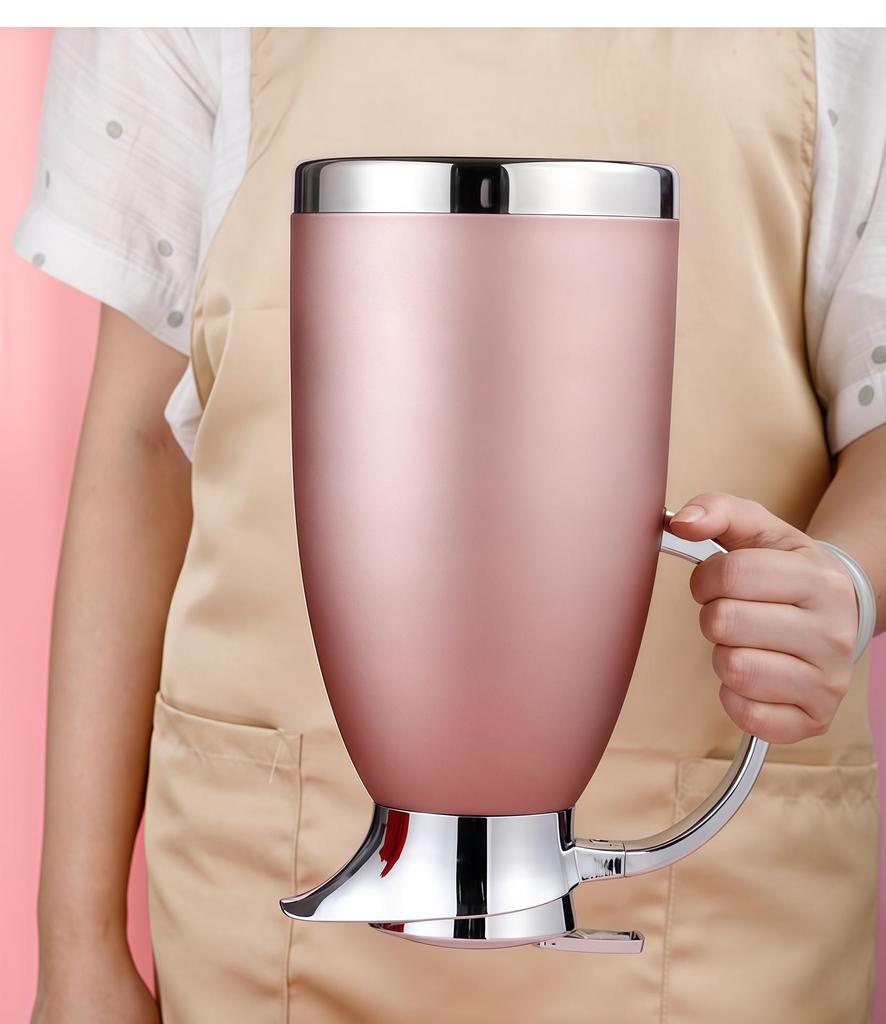 304 Stainless Steel 2.3L Insulated Coffee Pot - Ideal for Home Use or as a Holiday Gift