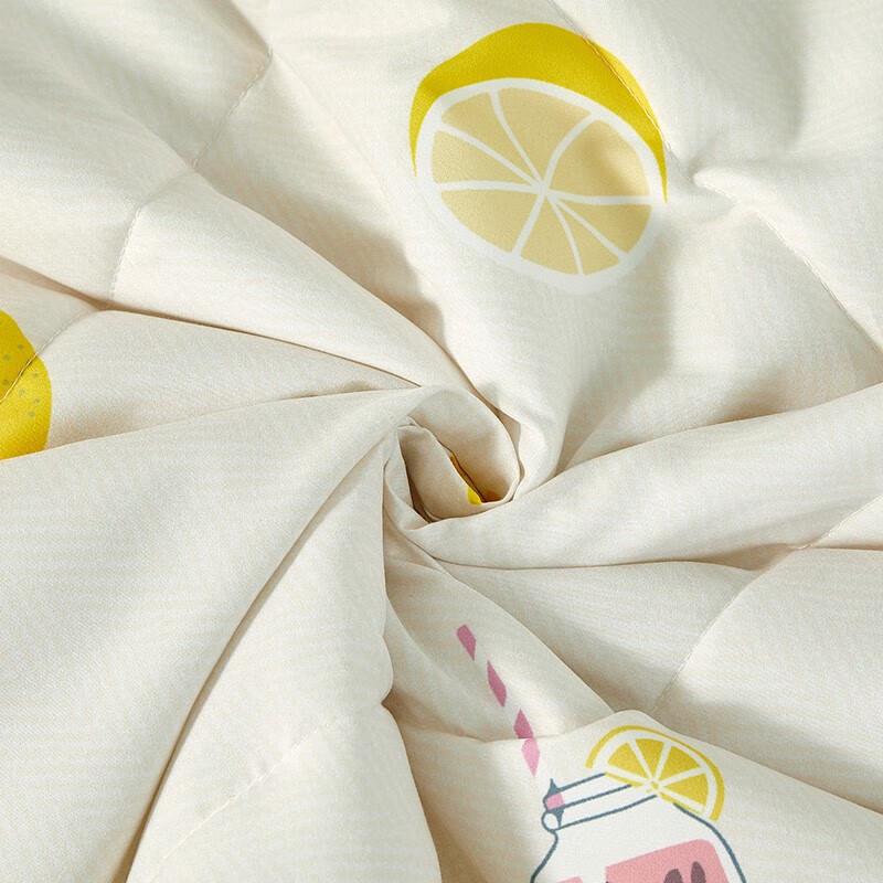 Luolai Holiday Lemon Washable Polyester Quilt
