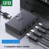 Ugreen Switch de Compartilhamento USB 2.0 de 4 Portas