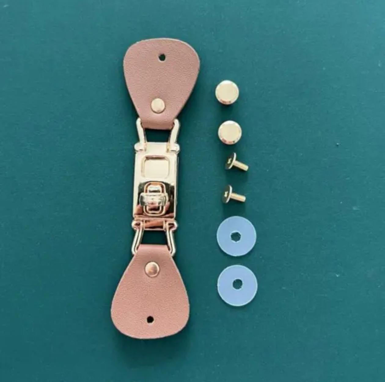 

Замок із металевою вставкою від Qingqing Mom s Home для DIY плетеної сумки, ремонт