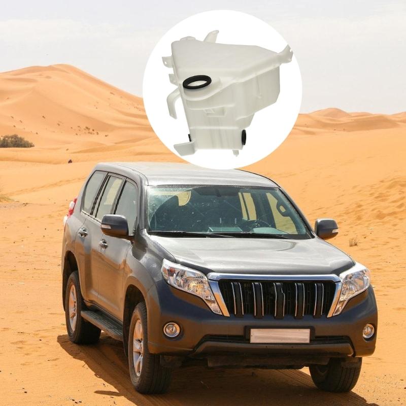 High Flow Rate Windshield Washer Reservoir Direct Fit Replacement With Plastic Construction For FJ120 2700 4000 Vehicles