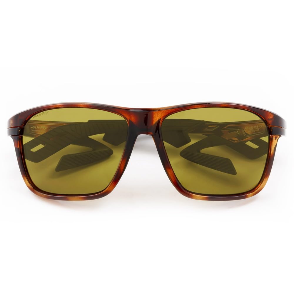 Build in Polarized Green Lens Set Green [AirFly] AF-402 C-3PR [Tortoiseshell/Polarized Lens]