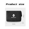 Car Suede Leather Portable Storage Box Key Bag for Renault Scenic Clio Laguna Fluence Megane Trafic Talisman Twingo Accessories R777